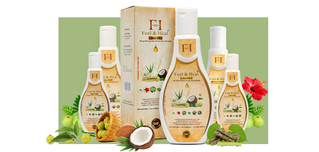 Feel and heal Healthcare Private Limited+Feel and Heal Hair oil