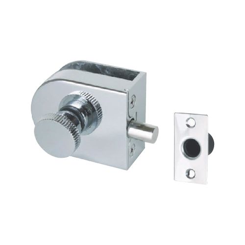 Doormio International Hardware Pvt Ltd+GL 33S Turn Knob Lock(Without Glass Cutout)-Patch Fittings & Patch Locks